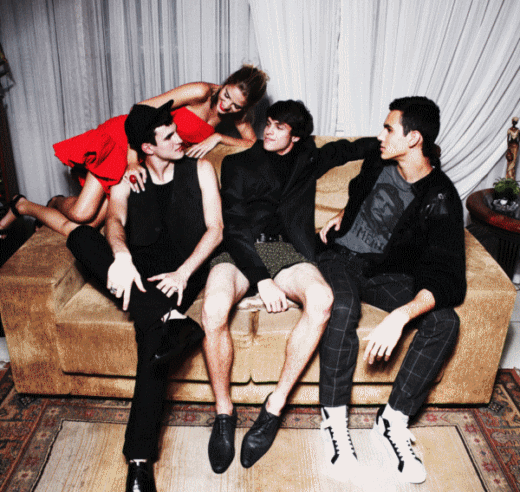 Cruzamento de estilos no nosso primeiro editorial em gif!