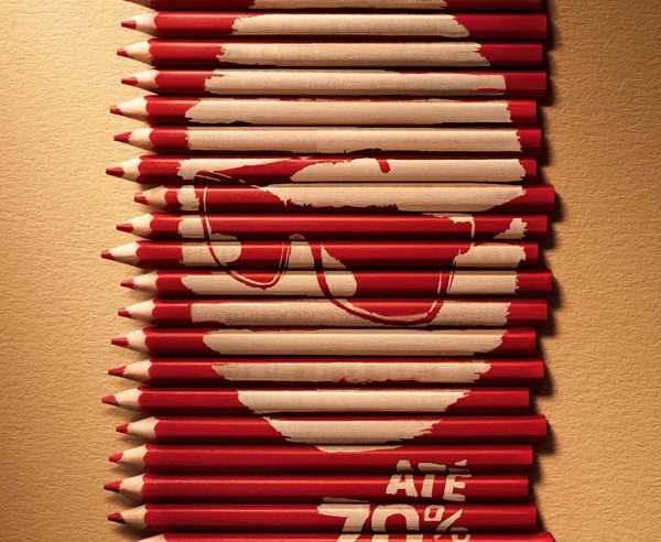 Liquidação do Lápis Vermelho