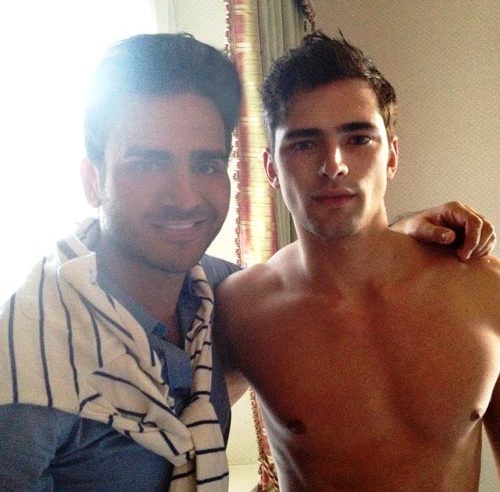 Sean O’Pry na campanha da Sérgio K