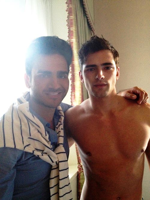 Sean O’Pry na campanha da Sérgio K