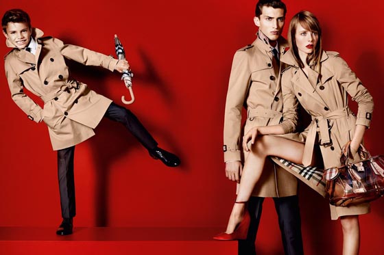 Romeo Beckham x Burberry