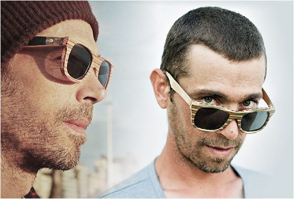 Os óculos de shapes de skate reciclados da Sk8Shades